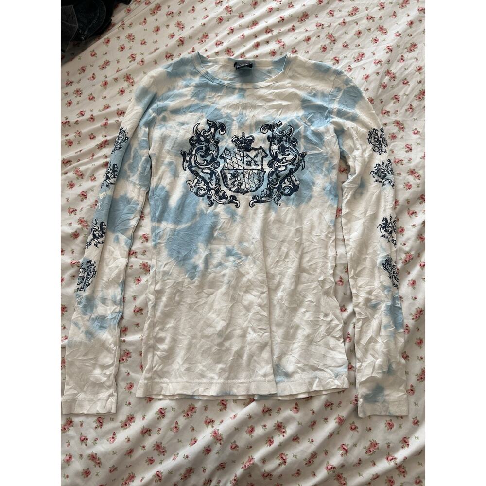 y2k vintage graphic long sleeve top - Picture 3 of 6